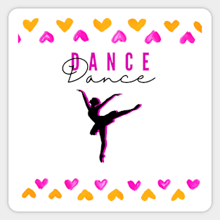 Dance Dance Sticker